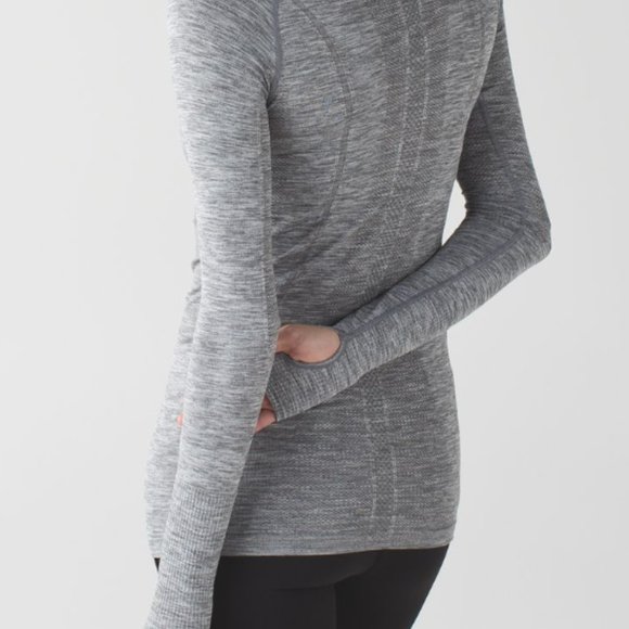 (2028)  🍋 LULULEMON RUN: Swiftly Tech LONG SLEEVE CREW (Seam Rip) - Picture 2 of 2